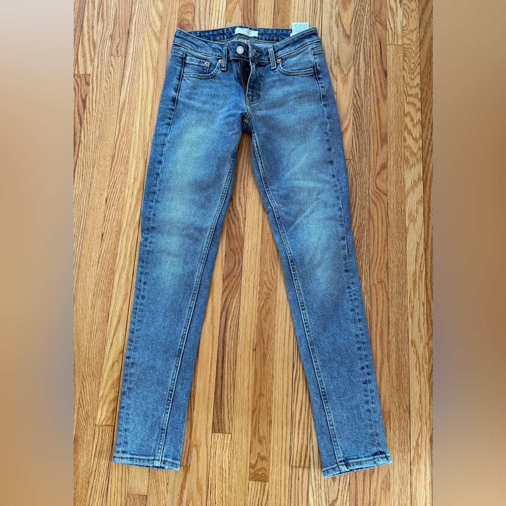 Women’s Levi's Altered 711 Skinny Leg Blue Jeans